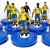 Subbuteo Andrew Table Soccer Everton 2016-17 Away kit on Classic Hasbro Bases